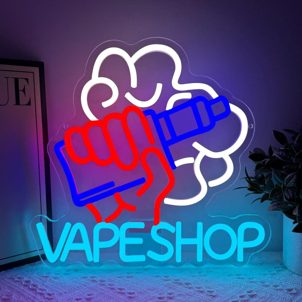 Vape Shop Neon Sign Electronic - Vaping Store ulasan dan harga