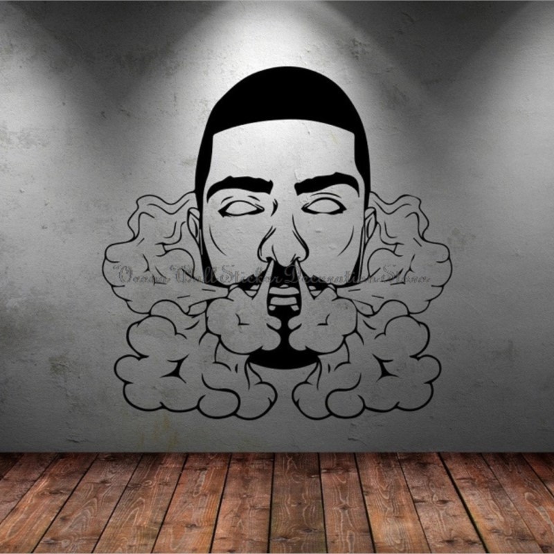 Vape Smoking Wall Sticker Stor - Vaping Store ulasan dan harga