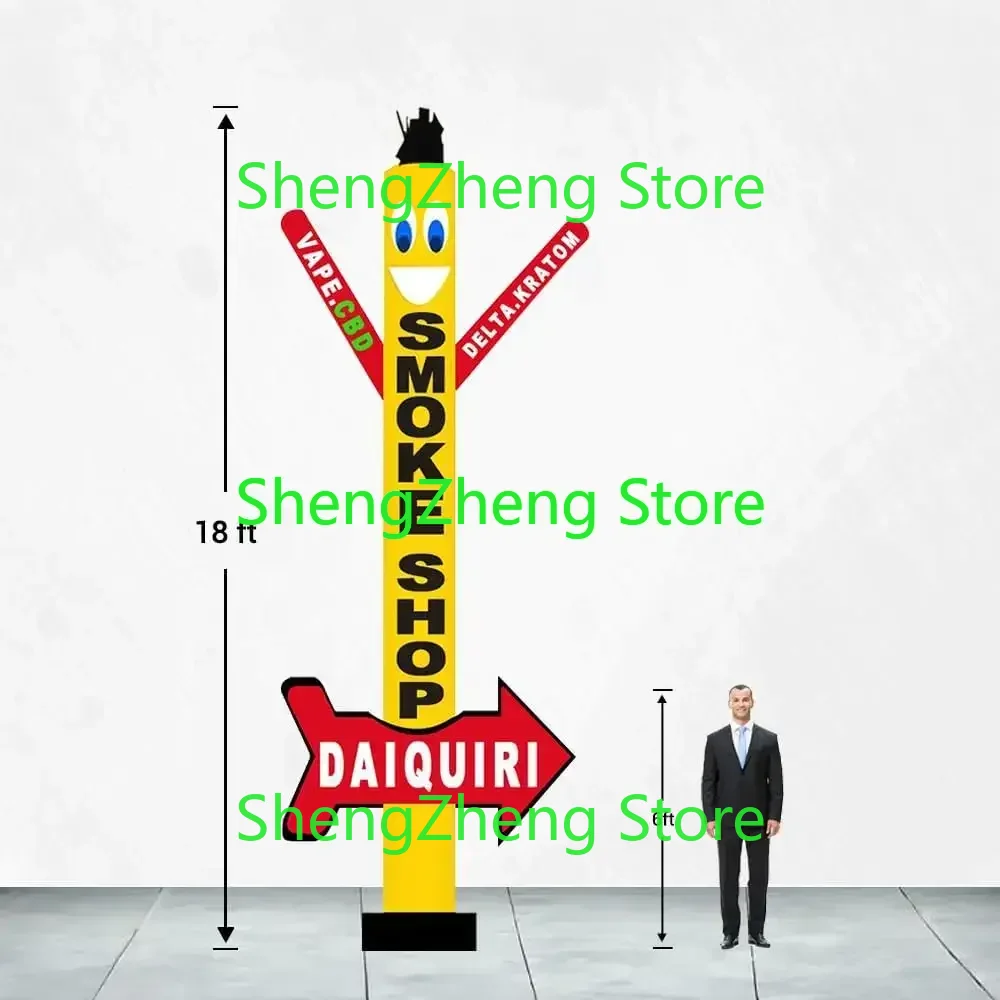1Pcs 18Ft Tall Daiquiri Smoke  - Vaping Air ulasan dan harga
